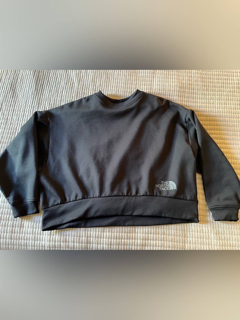 The North Face Women’s Black Cropped Pullover